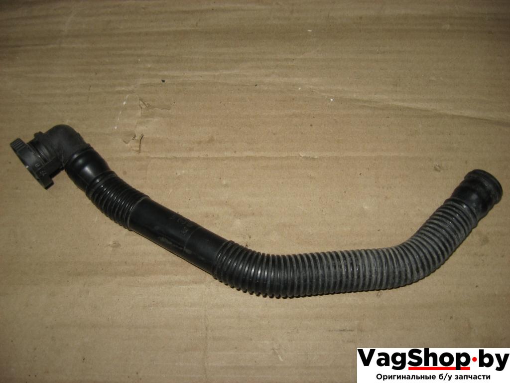 патрубок воздушного фильтра Volkswagen Passat B6 2010, 2.0 л., TDi, CBB, дизель, АКПП, серый, универсал, полный привод, 1K0129637D - фото №1