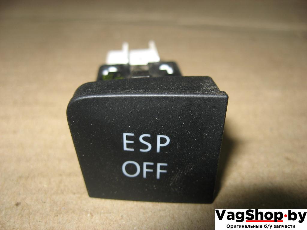 Кнопка антипробуксовочной системы (ABS/ESP) Volkswagen Passat B6 2010, 2.0 л., TDi, CBB, дизель, АКПП, серый, универсал, полный привод, 3C0927117C - фото №1