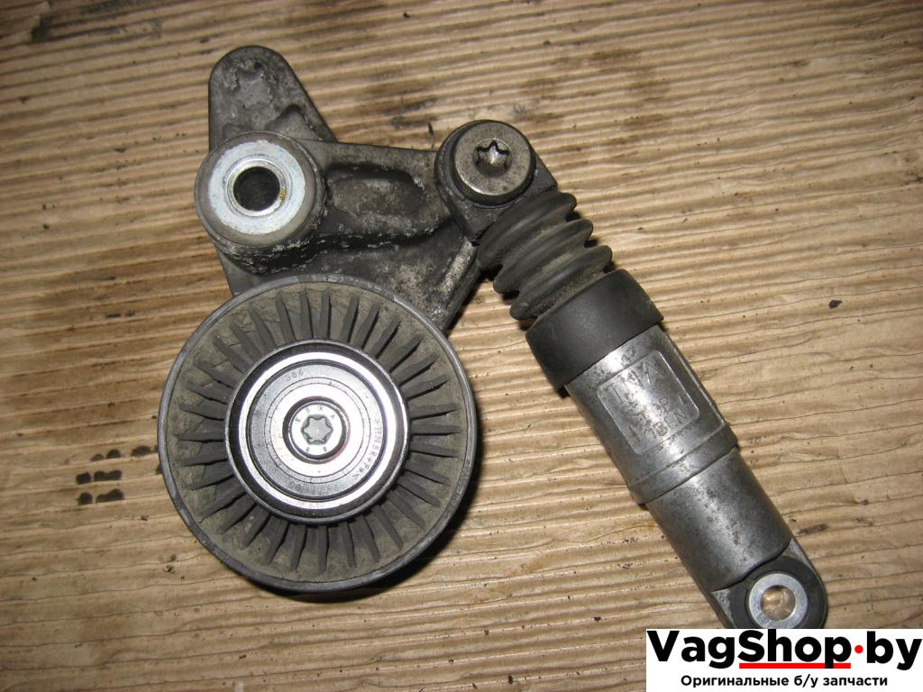 натяжитель Audi Q7 4L 2007, 3.0 л., TDi, BUG, дизель, АКПП, серый, внедорожник 5 дв., полный привод, 059145201F - фото №1