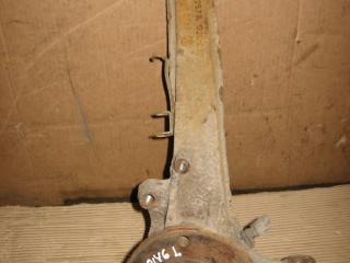 кулак поворотный левый Audi Q7 4L 2007, 3.0 л., TDi, BUG, дизель, АКПП, серый, внедорожник 5 дв., полный привод, 7L0407257A