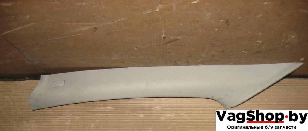 обшивка стойки передней левой Audi Q7 4L 2007, 3.0 л., TDi, BUG, дизель, АКПП, серый, внедорожник 5 дв., полный привод, 4L0867233 - фото №1