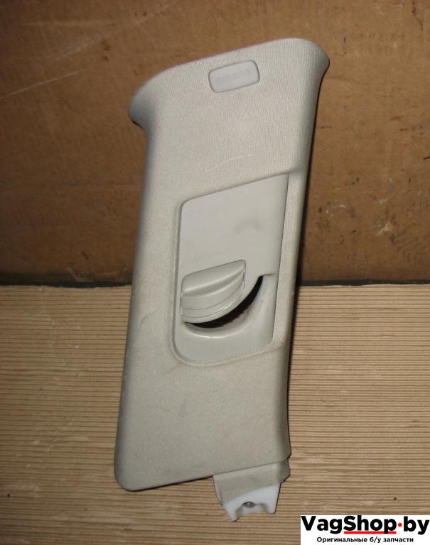 обшивка стойки задней левой Audi Q7 4L 2007, 3.0 л., TDi, BUG, дизель, АКПП, серый, внедорожник 5 дв., полный привод, 4L0867287 - фото №1