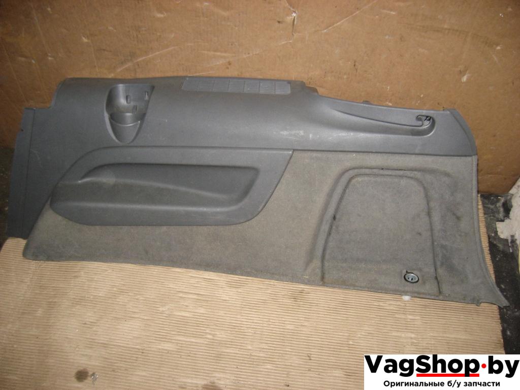 обшивка багажника Audi Q7 4L 2007, 3.0 л., TDi, BUG, дизель, АКПП, серый, внедорожник 5 дв., полный привод, 4L0863880F - фото №1