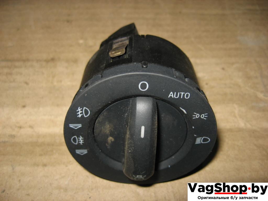 переключатель света Audi Q7 4L 2007, 3.0 л., TDi, BUG, дизель, АКПП, серый, внедорожник 5 дв., полный привод, 4F1941531D - фото №1