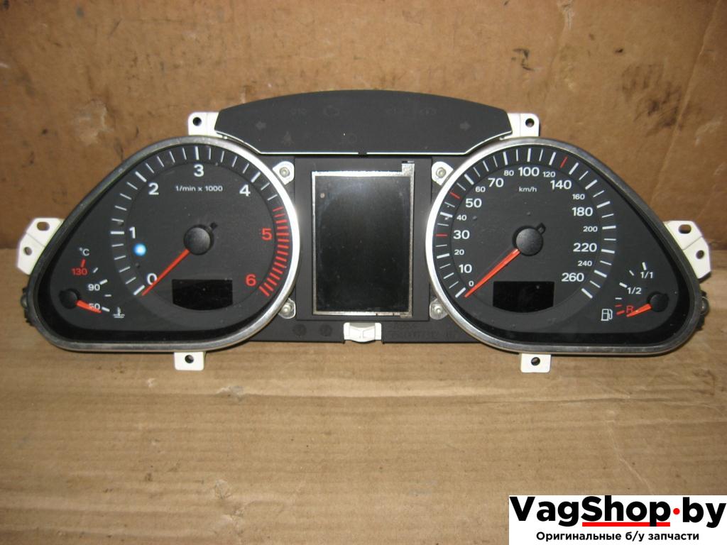 щиток приборов (приборная панель) Audi Q7 4L 2007, 3.0 л., TDi, BUG, дизель, АКПП, серый, внедорожник 5 дв., полный привод, 4L0920930H - фото №1