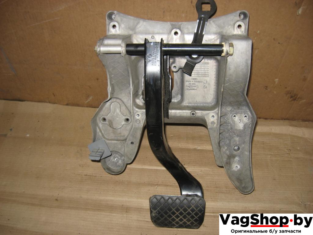 педаль тормоза Audi Q7 4L 2007, 3.0 л., TDi, BUG, дизель, АКПП, серый, внедорожник 5 дв., полный привод, 7L0723142B, 7L0723117, 7L8723031 - фото №1