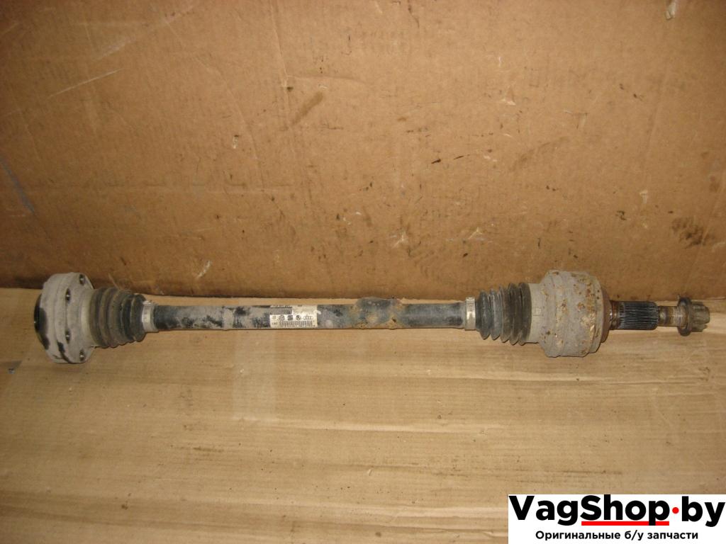 полуось задняя (приводной вал, ШРУС) Audi Q7 4L 2007, 3.0 л., TDi, BUG, дизель, АКПП, серый, внедорожник 5 дв., полный привод, 7L8501201 - фото №1