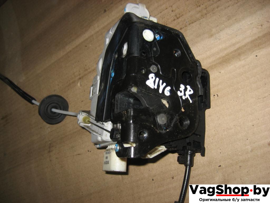 замок двери задней правой Audi Q7 4L 2007, 3.0 л., TDi, BUG, дизель, АКПП, серый, внедорожник 5 дв., полный привод, 3C4839016C - фото №1