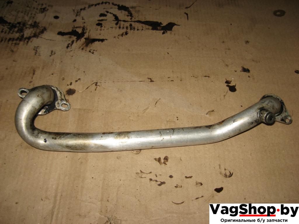 трубка охлаждающей жидкости Audi A6 4F/C6 2007, 4.2 л., FSI, BVJ, бензин, АКПП, синий темный, седан, полный привод - фото №1