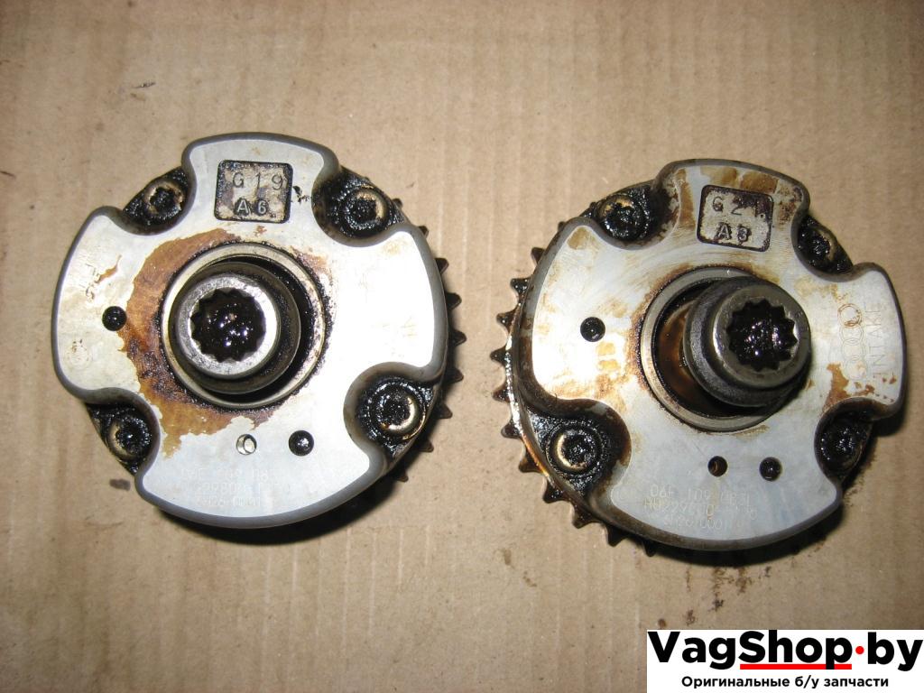 фазорегулятор Audi A6 4F/C6 2007, 4.2 л., FSI, BVJ, бензин, АКПП, синий темный, седан, полный привод, 06E109083L - фото №1