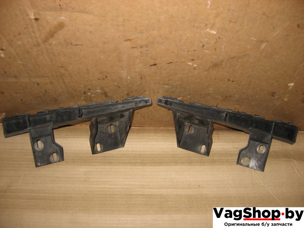 Крепление бампера переднего Audi Q7 4L 2007, 3.0 л., TDi, BUG, дизель, АКПП, серый, внедорожник 5 дв., полный привод, 4L0807333, 4L0807334 - фото №1