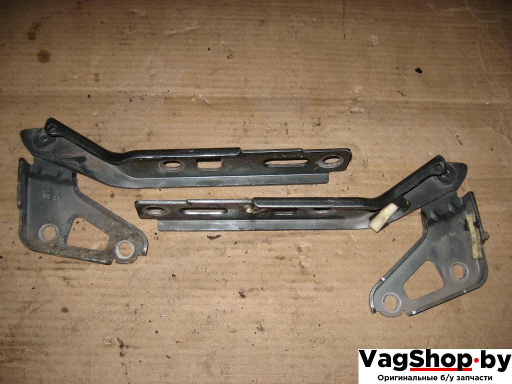 петля капота Audi Q7 4L 2007, 3.0 л., TDi, BUG, дизель, АКПП, серый, внедорожник 5 дв., полный привод, 4L0823301, 4L0823302 - фото №1