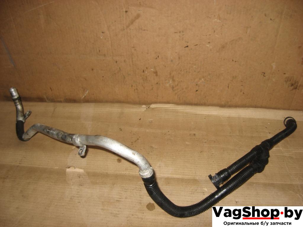 патрубок (трубопровод, шланг) Audi A6 4F/C6 2007, 4.2 л., FSI, BVJ, бензин, АКПП, синий темный, седан, полный привод, 079131605J - фото №1