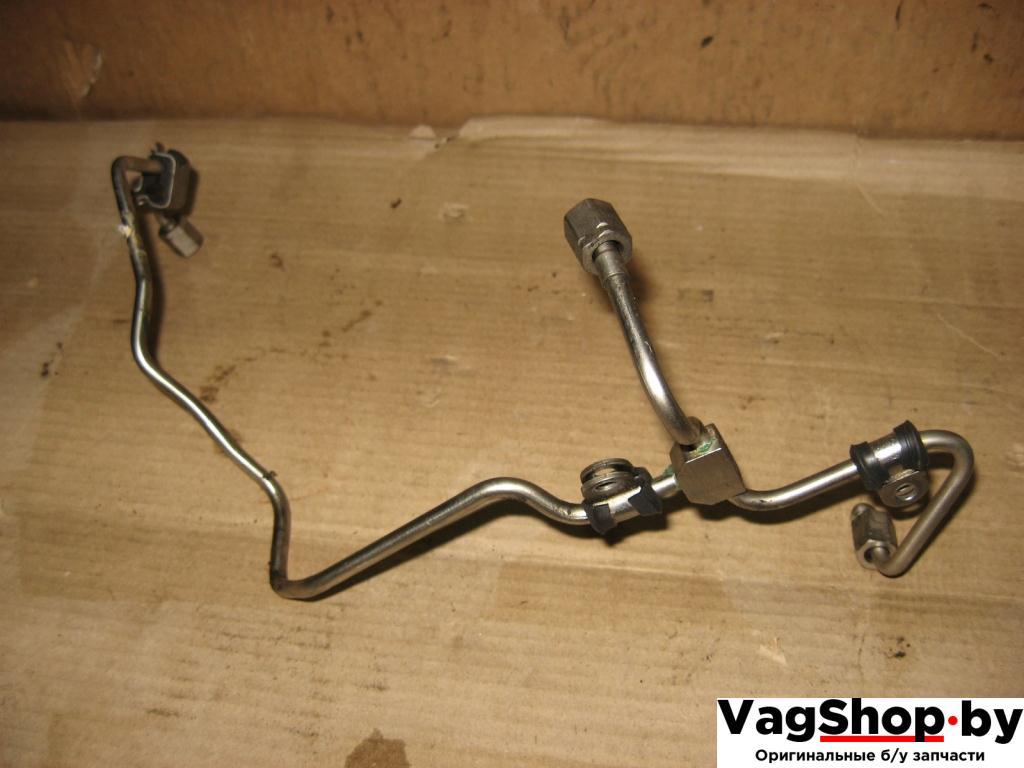 трубка топливная Audi A6 4F/C6 2007, 4.2 л., FSI, BVJ, бензин, АКПП, синий темный, седан, полный привод - фото №1