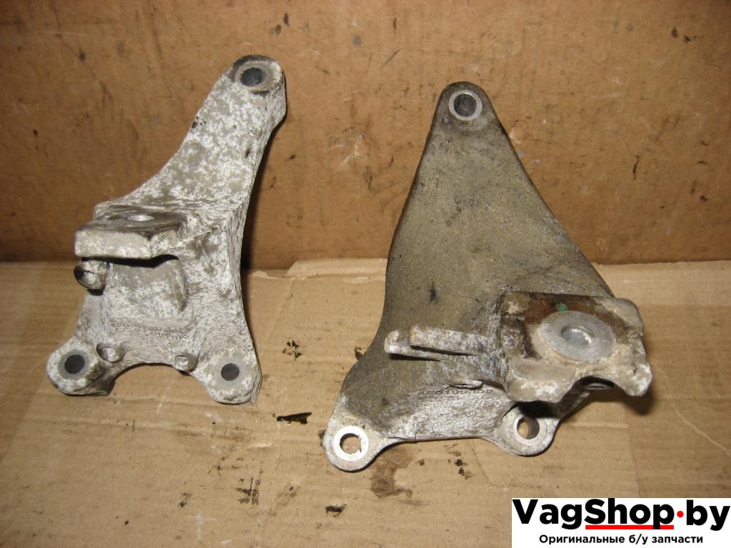 кронштейн двигателя Audi A6 4F/C6 2007, 4.2 л., FSI, BVJ, бензин, АКПП, синий темный, седан, полный привод, 4F0199307AE, 4F0199308AF - фото №1