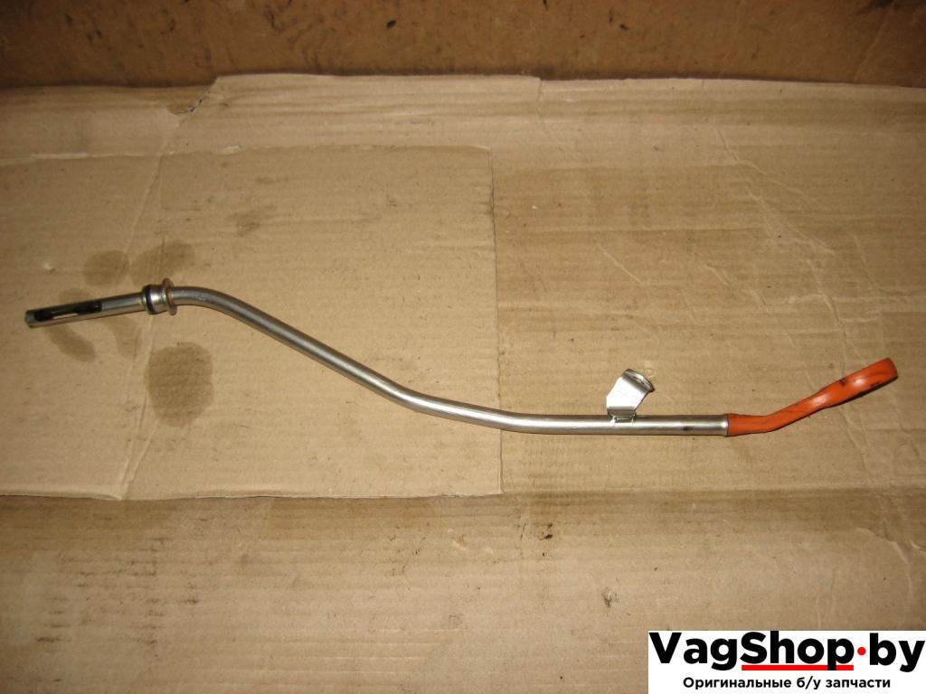 трубка масляного щупа Audi A6 4F/C6 2007, 4.2 л., FSI, BVJ, бензин, АКПП, синий темный, седан, полный привод, 079115609P, 079115611R - фото №1