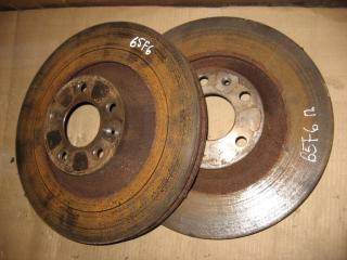 диск тормозной передний Audi A6 4F/C6 2007, 4.2 л., FSI, BVJ, бензин, АКПП, синий темный, седан, полный привод