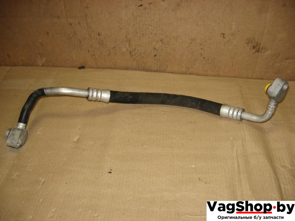 трубка кондиционера Audi A6 4F/C6 2007, 4.2 л., FSI, BVJ, бензин, АКПП, синий темный, седан, полный привод, 4F0260707AE - фото №1