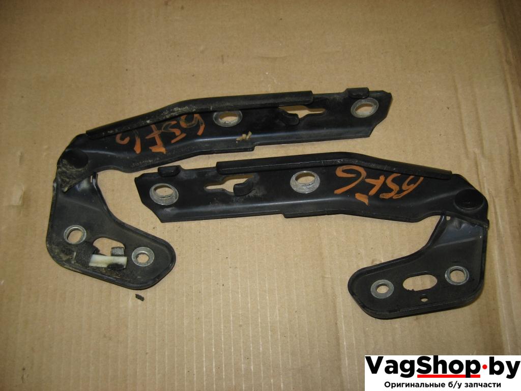 петля капота Audi A6 4F/C6 2007, 4.2 л., FSI, BVJ, бензин, АКПП, синий темный, седан, полный привод, 4F0823301, 4F0823302 - фото №1