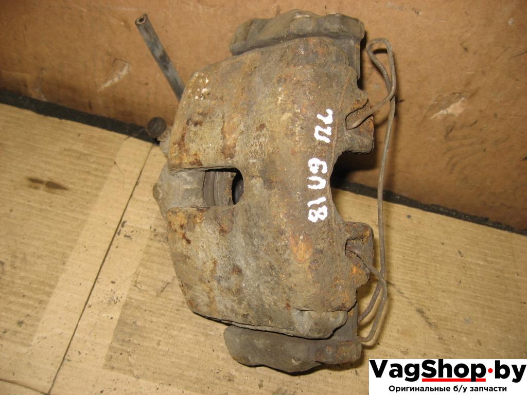 суппорт Volkswagen Passat B6 2009, 1.4 л., TSI, бензин, газ, АКПП, черный, универсал, передний привод - фото №1