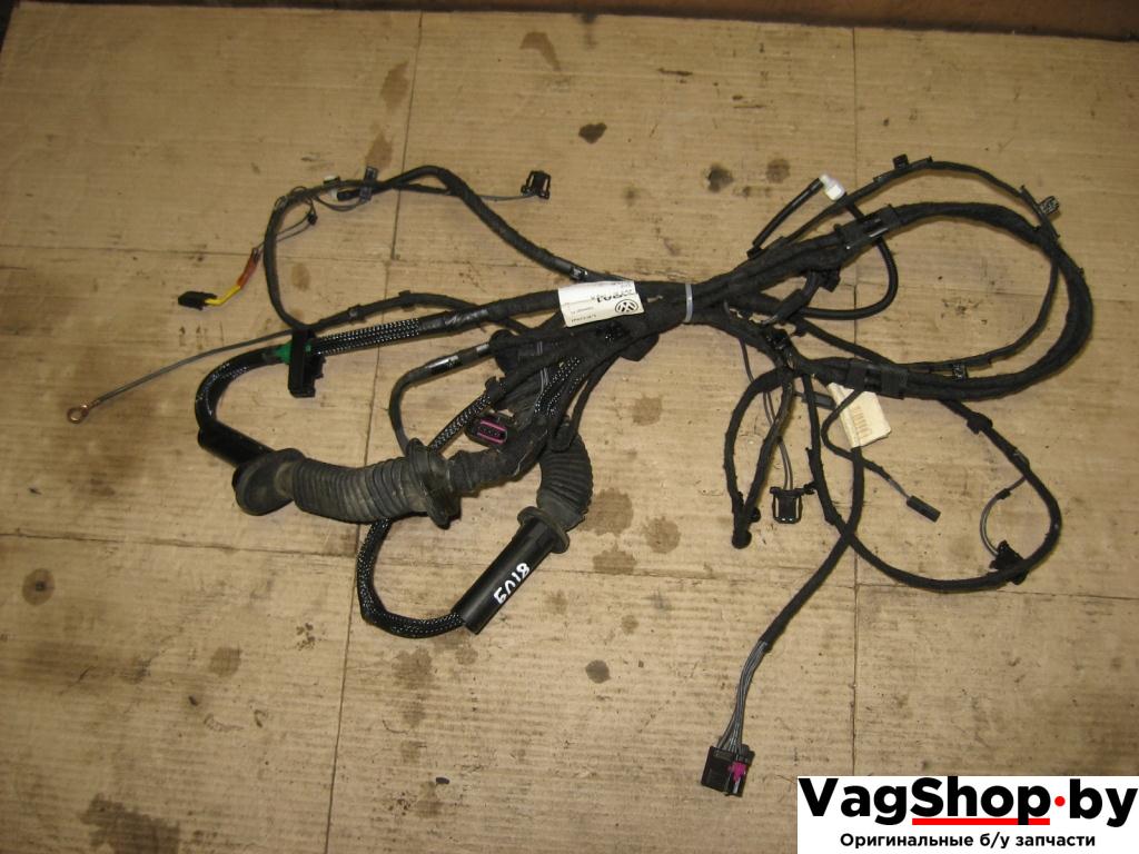 дверная проводка Volkswagen Passat B6 2009, 1.4 л., TSI, бензин, газ, АКПП, черный, универсал, передний привод - фото №1