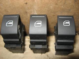 кнопка стеклоподъемника Volkswagen Passat B6 2009, 1.4 л., TSI, бензин, газ, АКПП, черный, универсал, передний привод, 7L6959855B