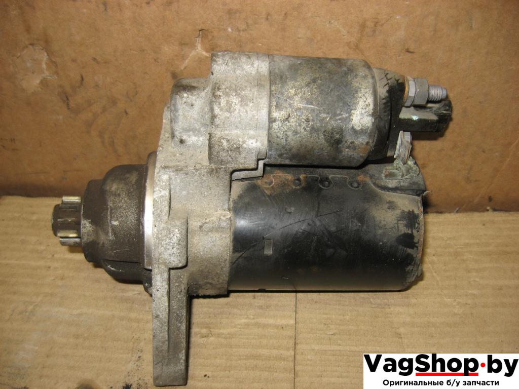 стартер Volkswagen Passat B6 2008, 1.8 л., TSI, BZB, бензин, МКПП, серый, универсал, передний привод, 02Z911023E - фото №1
