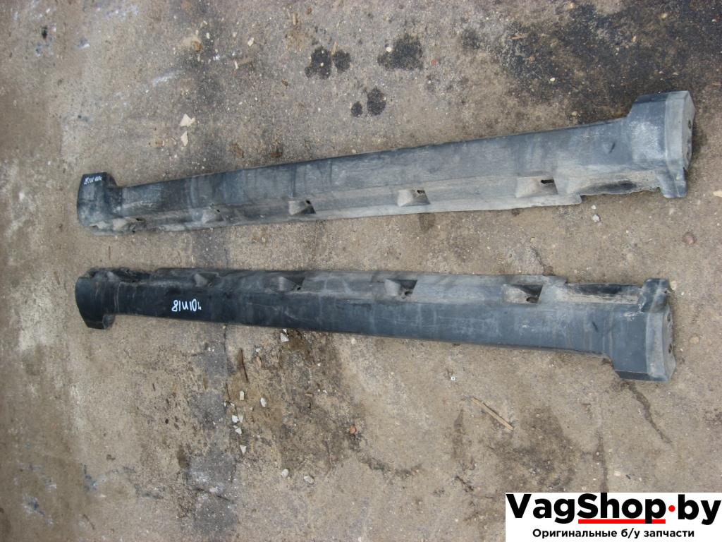 накладка на порог Volkswagen Passat B6 2008, 1.8 л., TSI, BZB, бензин, МКПП, серый, универсал, передний привод, 3C0853855B, 3C0853856B - фото №1