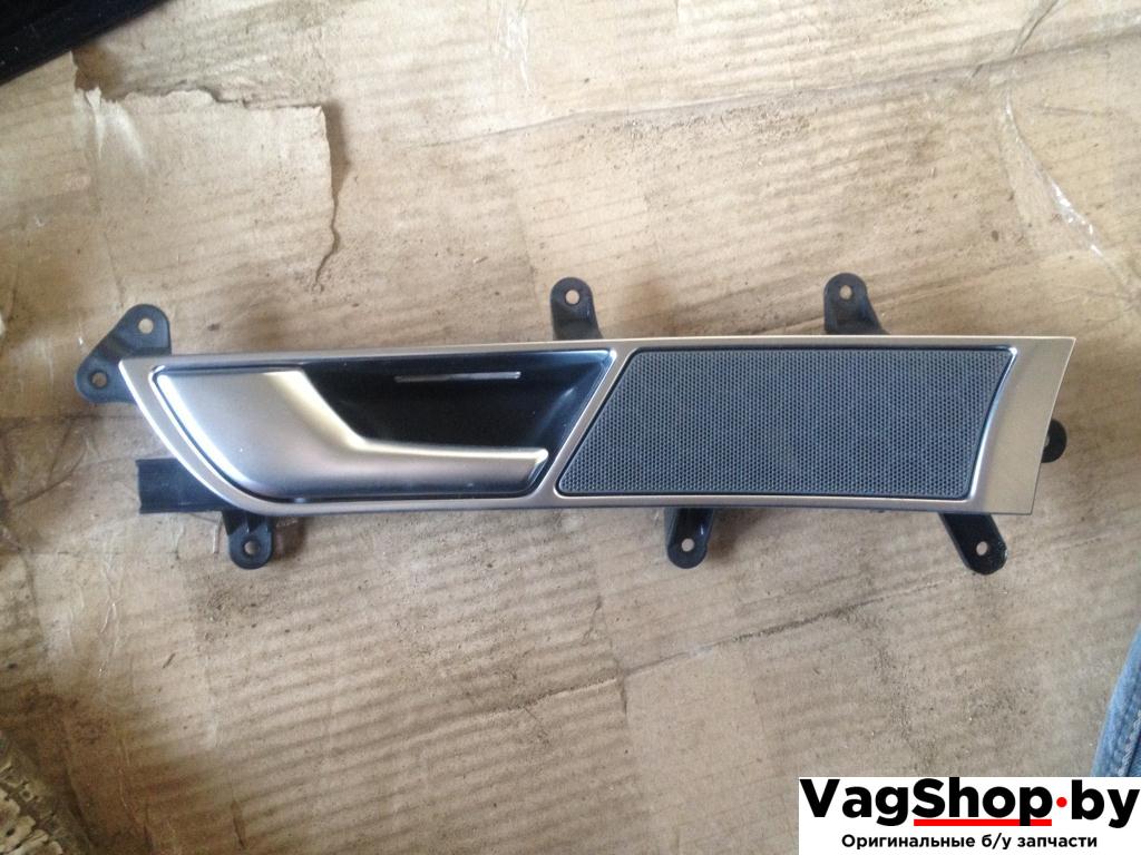 ручка внутренняя передняя левая Audi A6 4F/C6 2005, 4.2 л., i, BAT, бензин, АКПП, темно-синий, седан, полный привод - фото №1