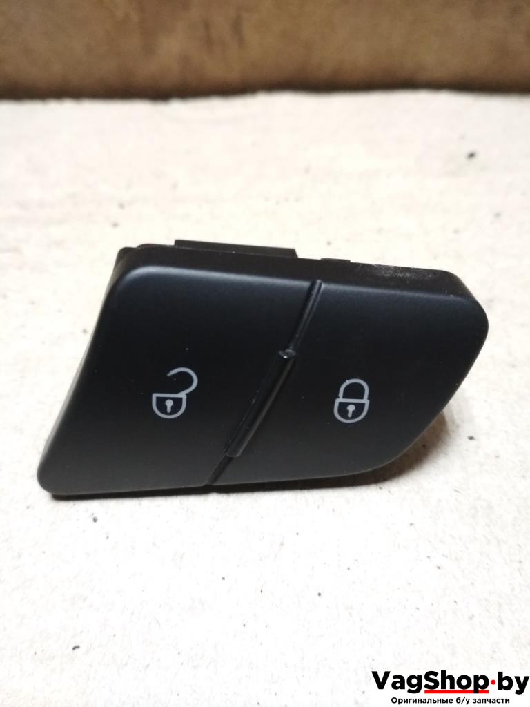 кнопка центрального замка Volkswagen Passat B6 2008, 1.8 л., TSI, BZB, бензин, МКПП, серый, универсал, передний привод, 3C0962125B - фото №1