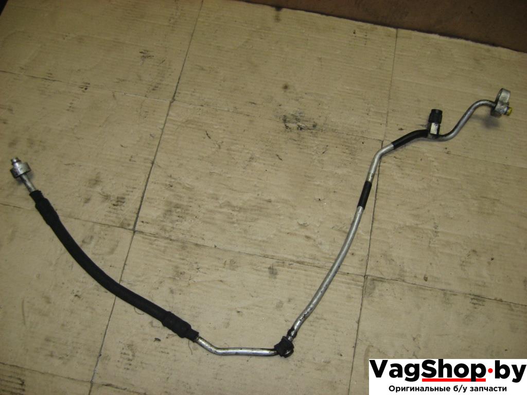 трубка кондиционера Volkswagen Touareg 1 поколение 2005, 2.5 л., TDi, BAC, дизель, АКПП, серый, внедорожник 5 дв., полный привод - фото №1