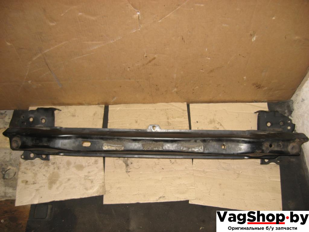 усилитель бампера переднего Volkswagen Touareg 1 поколение 2005, 2.5 л., TDi, BAC, дизель, АКПП, серый, внедорожник 5 дв., полный привод, 7L0807109E - фото №1