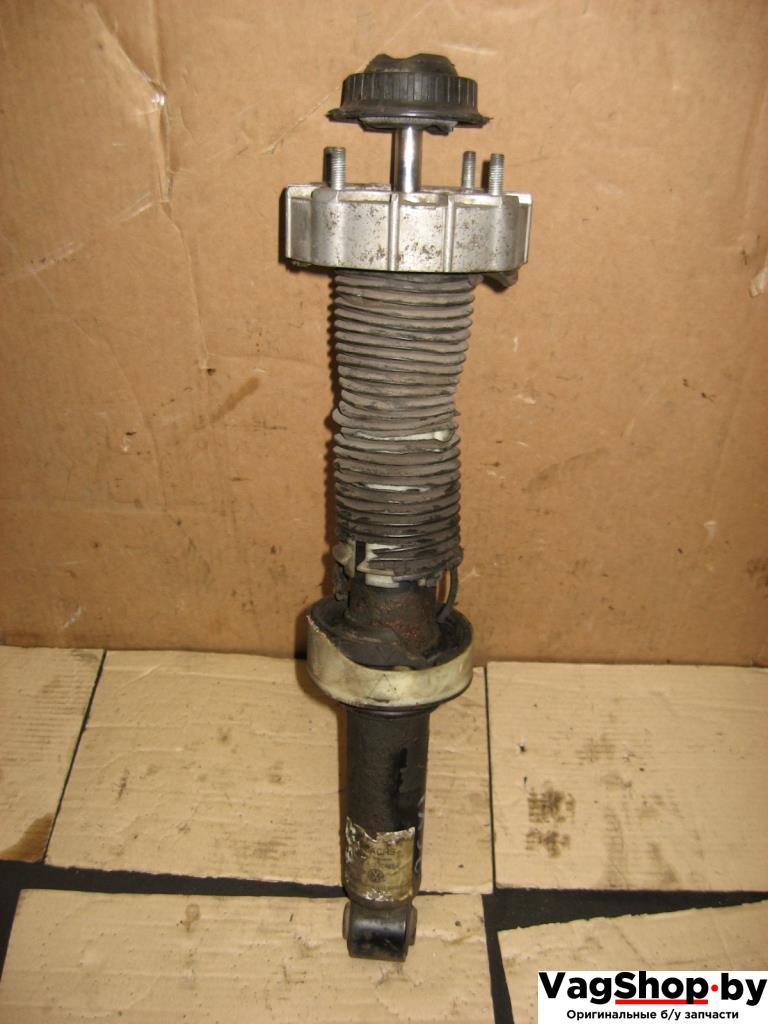 амортизатор задний Volkswagen Touareg 1 поколение 2005, 2.5 л., TDi, BAC, дизель, АКПП, серый, внедорожник 5 дв., полный привод, 7L6513029E - фото №1
