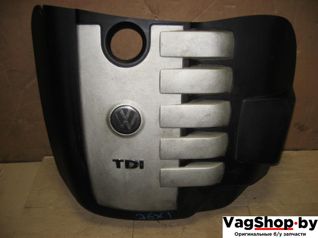 декоративная крышка двигателя Volkswagen Touareg 1 поколение 2005, 2.5 л., TDi, BAC, дизель, АКПП, серый, внедорожник 5 дв., полный привод, 070103926A - фото №1