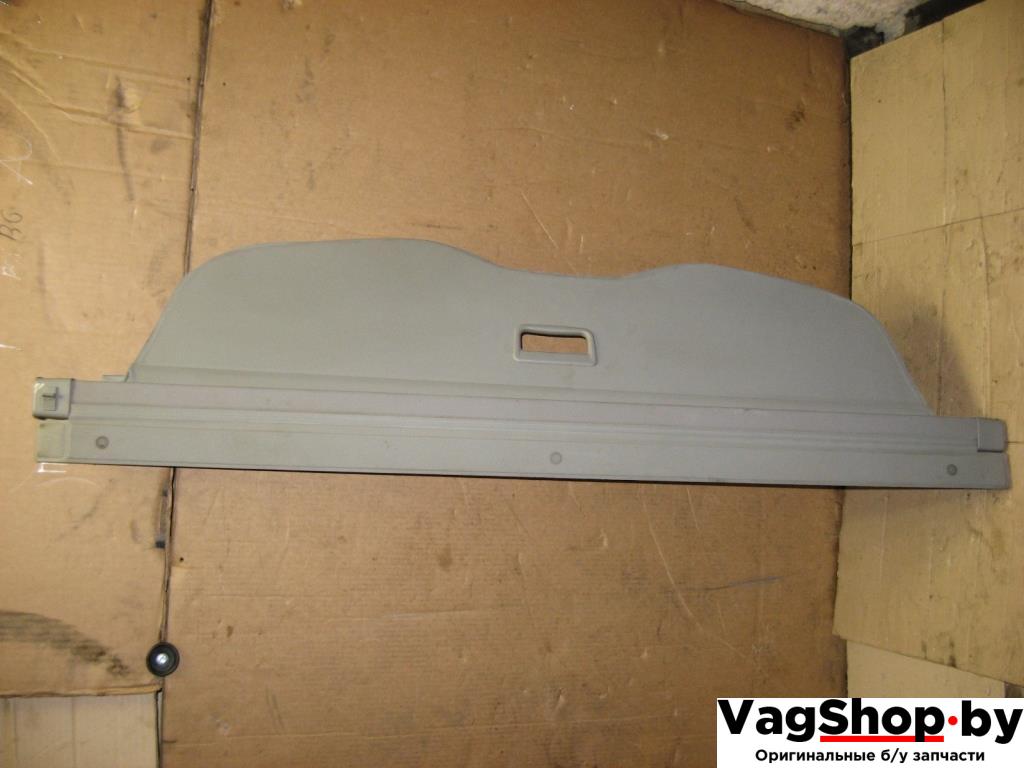 шторка багажника Volkswagen Touareg 1 поколение 2005, 2.5 л., TDi, BAC, дизель, АКПП, серый, внедорожник 5 дв., полный привод - фото №1