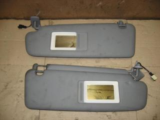 козырек солнцезащитный Volkswagen Touareg 1 поколение 2005, 2.5 л., TDi, BAC, дизель, АКПП, серый, внедорожник 5 дв., полный привод, 7L6857551AC, 7L6857552AC