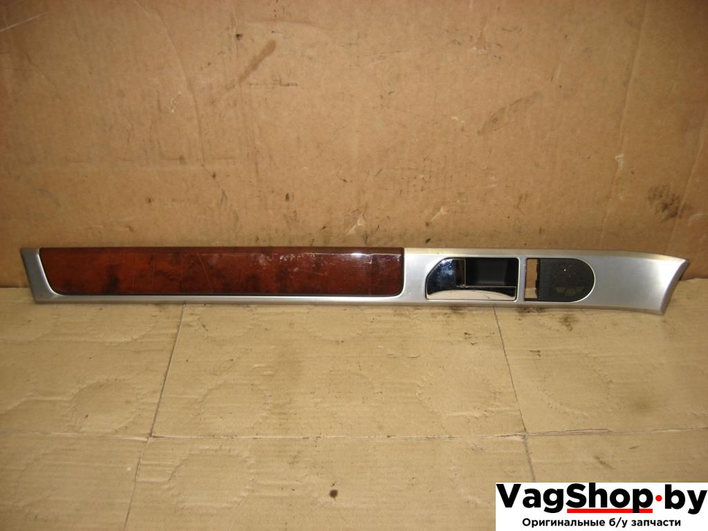 ручка внутренняя передняя левая Volkswagen Touareg 1 поколение 2005, 2.5 л., TDi, BAC, дизель, АКПП, серый, внедорожник 5 дв., полный привод, 7L6867439 - фото №1