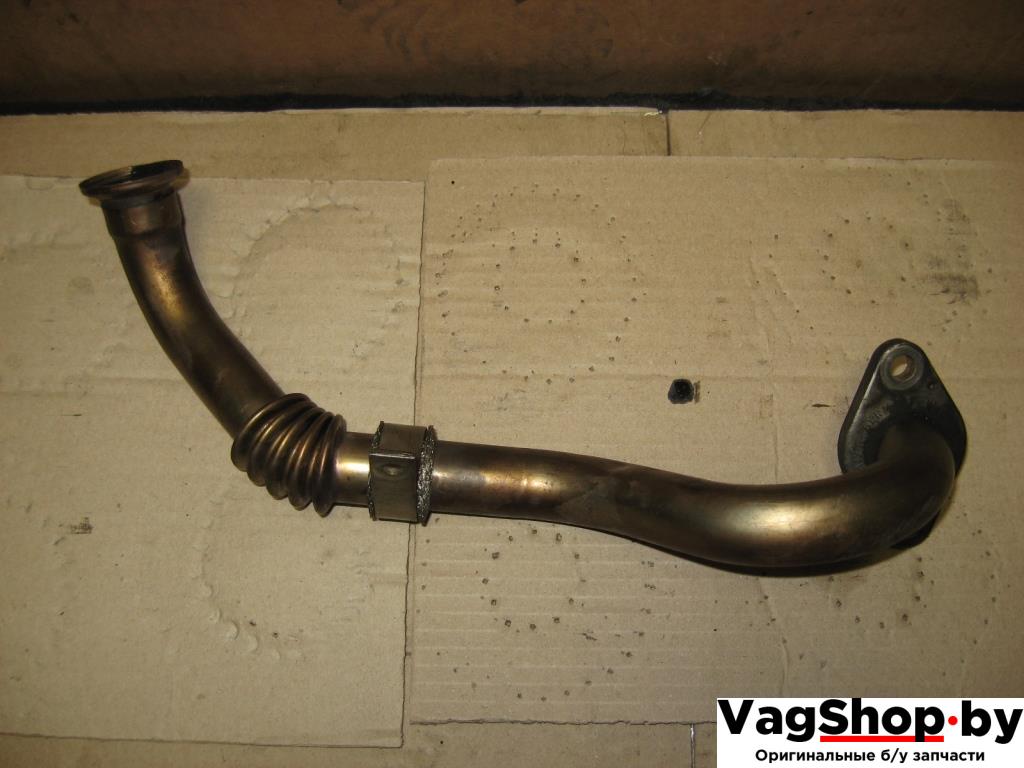 трубка системы рециркуляции EGR Volkswagen Touareg 1 поколение 2005, 2.5 л., TDi, BAC, дизель, АКПП, серый, внедорожник 5 дв., полный привод, 070131521K - фото №1