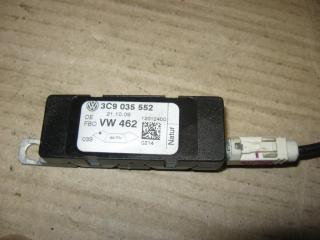 усилитель антенны Volkswagen Passat B6 2010, 1.4 л., TSI, бензин, газ, МКПП, черный, универсал, передний привод, 3C9035552, 3C9035552A