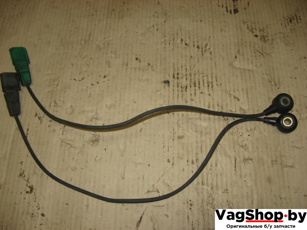 датчик детонации Audi A6 4F/C6 2006, 3.2 л., FSI, AUK, бензин, АКПП, черный, универсал, полный привод, 06E905377A, 06E905377B - фото №1