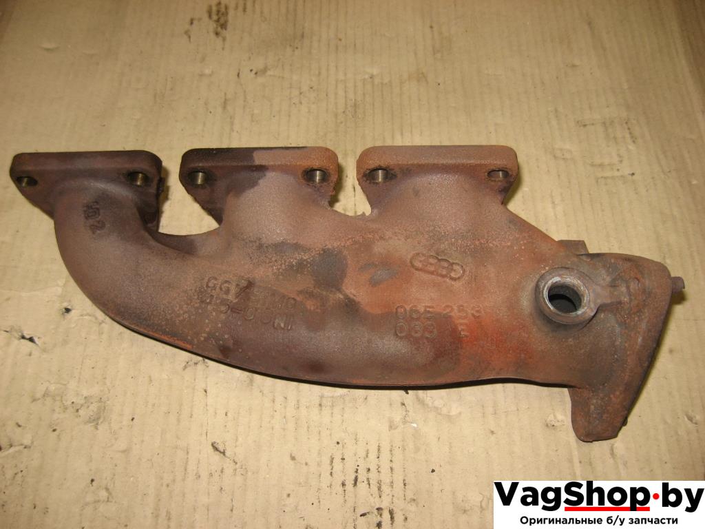 коллектор выпускной Audi A6 4F/C6 2006, 3.2 л., FSI, AUK, бензин, АКПП, черный, универсал, полный привод, 06E253033E, 06E253034E - фото №1