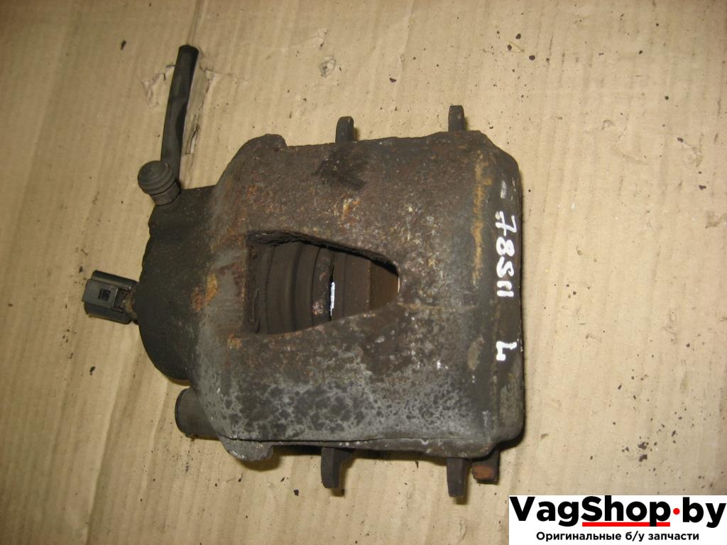 суппорт Volkswagen Golf Plus 1 поколение 2008, 1.9 л., TDi, BLS, дизель, МКПП, серый, хетчбэк 5 дв., передний привод - фото №1