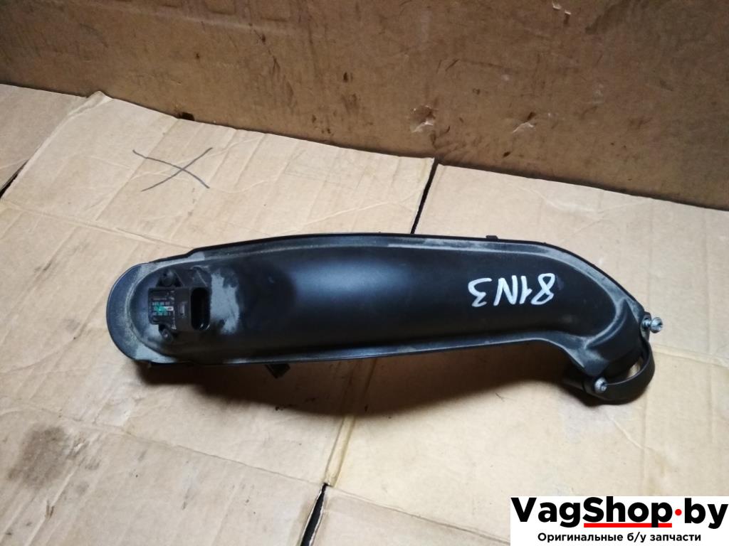 патрубок интеркулера Volkswagen Golf 6 поколение 2010, 1.4 л., TSI, CAX, бензин, МКПП, серебро, универсал, передний привод, 03C145673H - фото №1