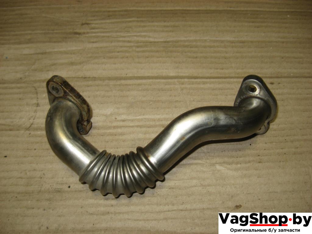 трубка системы рециркуляции EGR Volkswagen Passat B7 2011, 2.0 л., TDi, CFG, дизель, АКПП, серебро, универсал, полный привод, 03P131521A - фото №1
