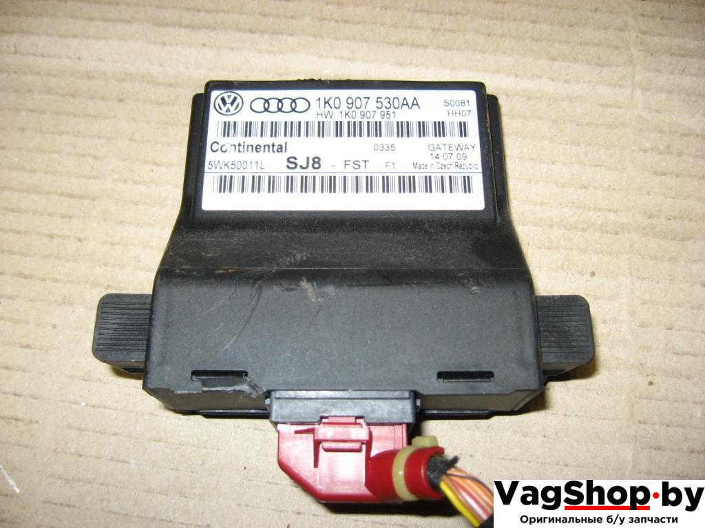 диагностический интерфейс Volkswagen Golf 6 поколение 2010, 1.4 л., TSI, CAX, бензин, МКПП, серебро, универсал, передний привод, 1K0907530AA - фото №1