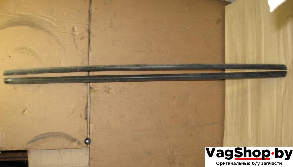 накладка на порог Volkswagen Golf 6 поколение 2010, 1.4 л., TSI, CAX, бензин, МКПП, серебро, универсал, передний привод - фото №1