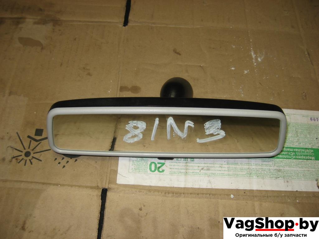 зеркало салона Volkswagen Golf 6 поколение 2010, 1.4 л., TSI, CAX, бензин, МКПП, серебро, универсал, передний привод - фото №1