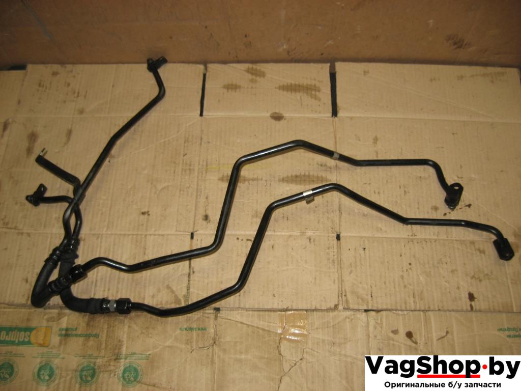 шланг (трубка) АКПП Audi A6 4F/C6 2005, 4.2 л., i, BAT, бензин, АКПП, темно-синий, седан, полный привод, 4F0317825D, 4F0317826D - фото №1