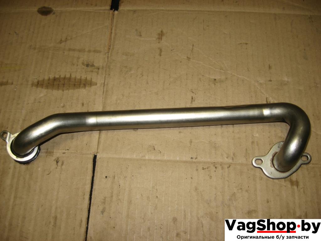 трубка охлаждающей жидкости Audi A6 4F/C6 2005, 4.2 л., i, BAT, бензин, АКПП, темно-синий, седан, полный привод, 079121481G - фото №1