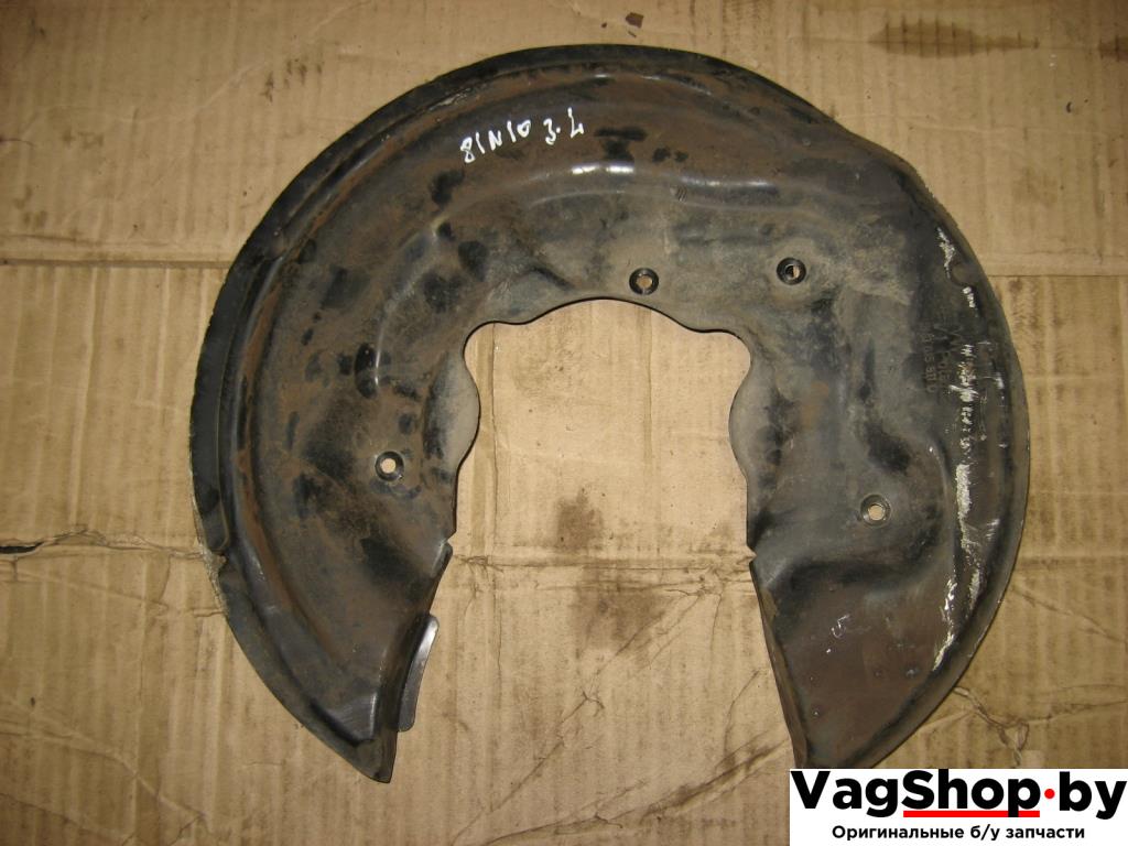 защитный кожух тормозного механизма Volkswagen Passat B7 2011, 2.0 л., TDi, CFG, дизель, АКПП, серебро, универсал, полный привод, 5N0615611D, 5N0615612D - фото №1